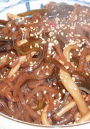 こんにゃくとしめじのいため煮-レシピのメイン写真