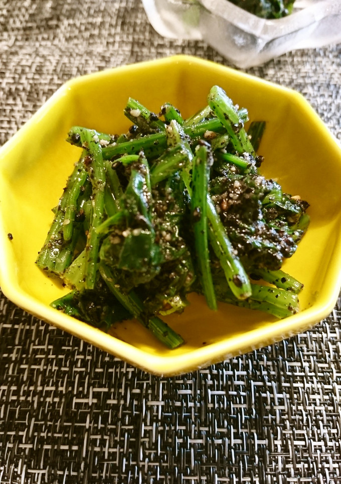 簡単ほうれん草の胡麻和え-レシピのメイン写真
