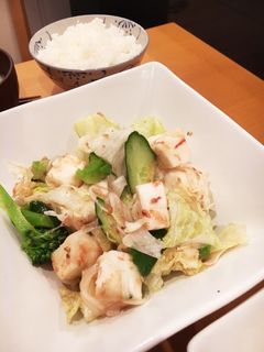 はんぺん入りサラダ-レシピのメイン写真