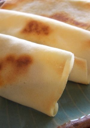焼き芋でおやつ春巻き　-レシピのメイン写真