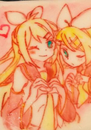 リンちゃん♡オブラートアート✱-レシピのメイン写真