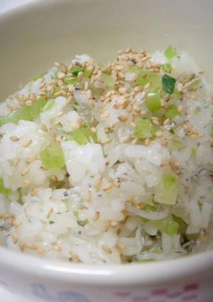 大根の葉の根元は捨てないで!大根菜めし♪-レシピのメイン写真