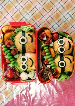 簡単☆ミニオン弁当-レシピのメイン写真
