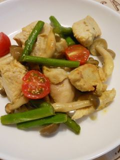 鶏むね肉のカレーマヨ炒め-レシピのメイン写真