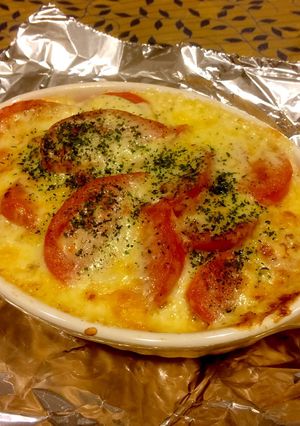 コロッケリメイク♡トマトグラタン-レシピのメイン写真