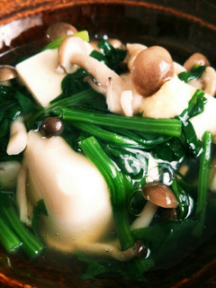 簡単☆豆腐の白だしあんかけ~ほうれん草-レシピのメイン写真