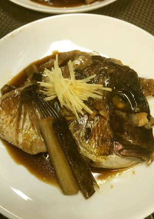 鯛の兜煮-レシピのメイン写真