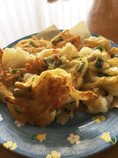 お餅のかき揚げ-レシピのメイン写真