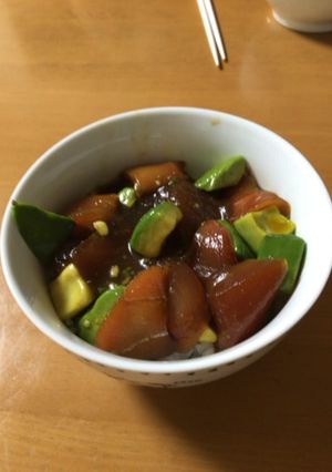 まぐろ漬け-レシピのメイン写真