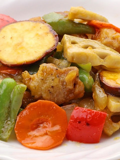 鶏肉とカラフル野菜の甘酢あんかけ-レシピのメイン写真