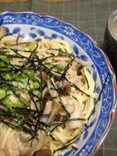 和風チキンと茸のパスタ-レシピのメイン写真