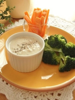 野菜を美味しく♪マヨバナナディップ-レシピのメイン写真