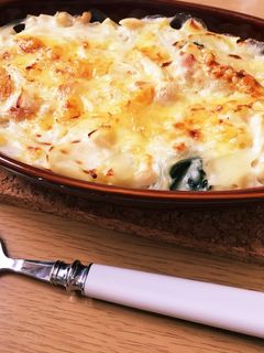 ツナ缶とお野菜のマカロニグラタン-レシピのメイン写真
