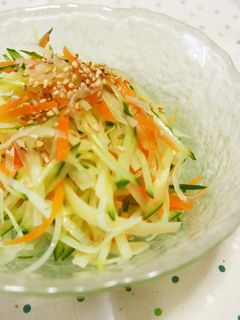 じゃが芋で春雨サラダ風♪シャキシャキ食感-レシピのメイン写真