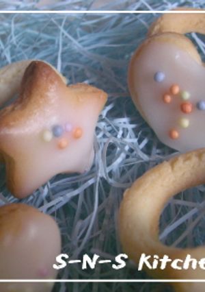 ハートと星のゆびわクッキー-レシピのメイン写真
