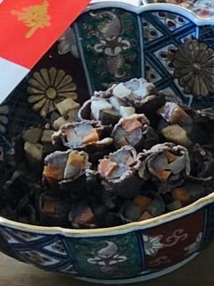 ごぼうとにんじんの市松肉巻き-レシピのメイン写真