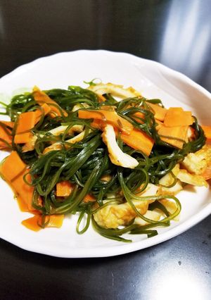 切り昆布の炒め物-レシピのメイン写真