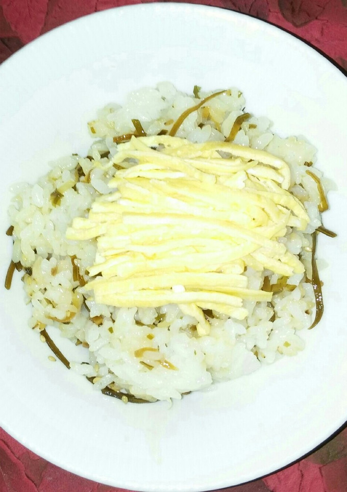 おいしい♪昆布の佃煮で簡単寿司☆-レシピのメイン写真