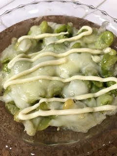 そら豆のマヨポンガーリックチーズ-レシピのメイン写真
