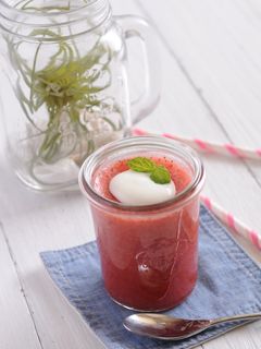 イチゴ寒天-レシピのメイン写真