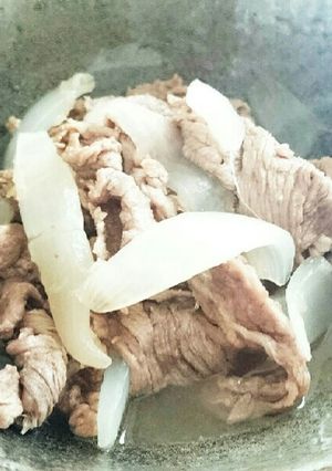 簡単常備菜‼牛丼屋風牛肉と玉葱の甘辛煮-レシピのメイン写真