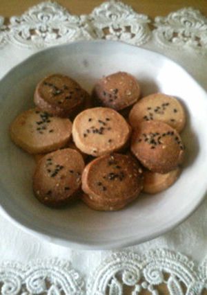 ごま好きのごまごましたクッキー-レシピのメイン写真