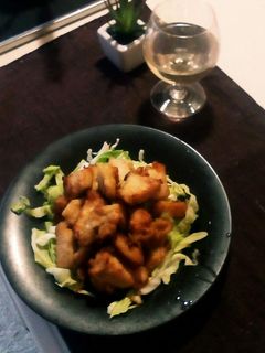 お酒のお供に簡単鶏もも胸肉の唐揚げ-レシピのメイン写真
