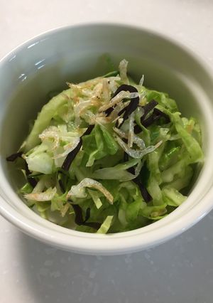 昆布 小エビのキャベツサラダ-レシピのメイン写真