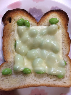 枝豆チーズトースト-レシピのメイン写真
