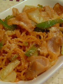 ★こってり濃厚~焼きそばナポリタン風★-レシピのメイン写真