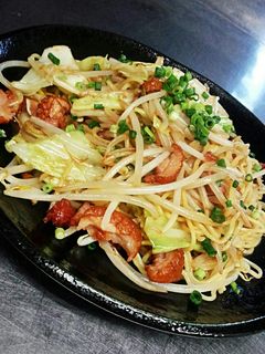 豚骨ソース焼きソバ〜-レシピのメイン写真