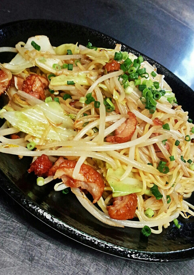 豚骨ソース焼きソバ〜-レシピのメイン写真