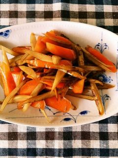 シャッキリ!きんぴらごぼう-レシピのメイン写真