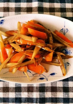 シャッキリ！きんぴらごぼう-レシピのメイン写真