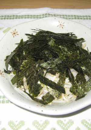 ハマります！超シンプル★のりモヤシ-レシピのメイン写真