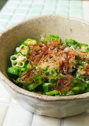 簡単☆食感がいい♪オクラのお浸し☆-レシピのメイン写真
