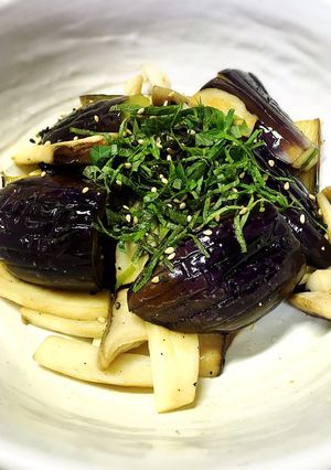 茄子とエリンギの油炒め-レシピのメイン写真