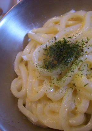 ✿5分でできる✿卵で簡単釜揚げうどん-レシピのメイン写真