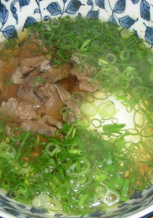 二日酔いの朝に無性に食べたくなる肉吸い-レシピのメイン写真