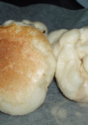 フライパンで焼き肉まん♡-レシピのメイン写真