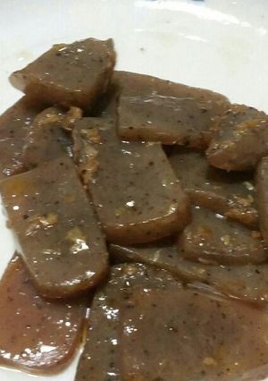 胡麻油と生姜のこんにゃくステーキ-レシピのメイン写真