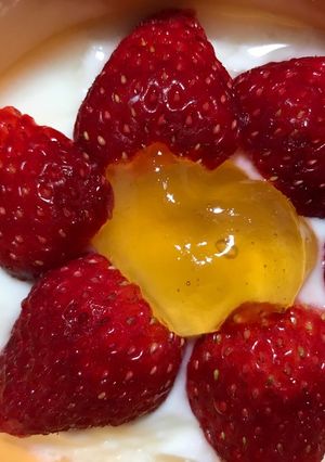 お花畑風★ヨーグルトアート-レシピのメイン写真