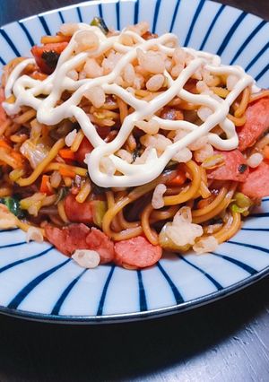 野菜たっぷり♪まろやか焼そば-レシピのメイン写真