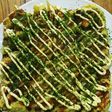 四角いお好み焼き