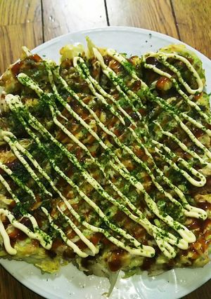 四角いお好み焼き-レシピのメイン写真