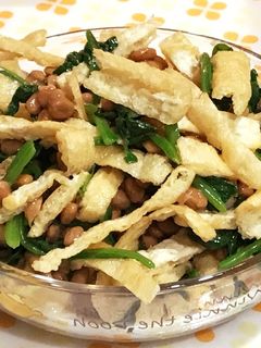 超簡単☆ほうれん草の納豆あえ-レシピのメイン写真