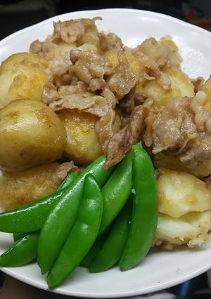 ♡新じゃがと豚バラの照り焼き♡-レシピのメイン写真