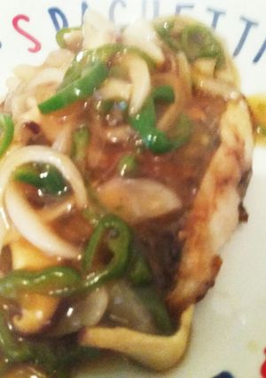 カレイの野菜甘酢あんかけ-レシピのメイン写真