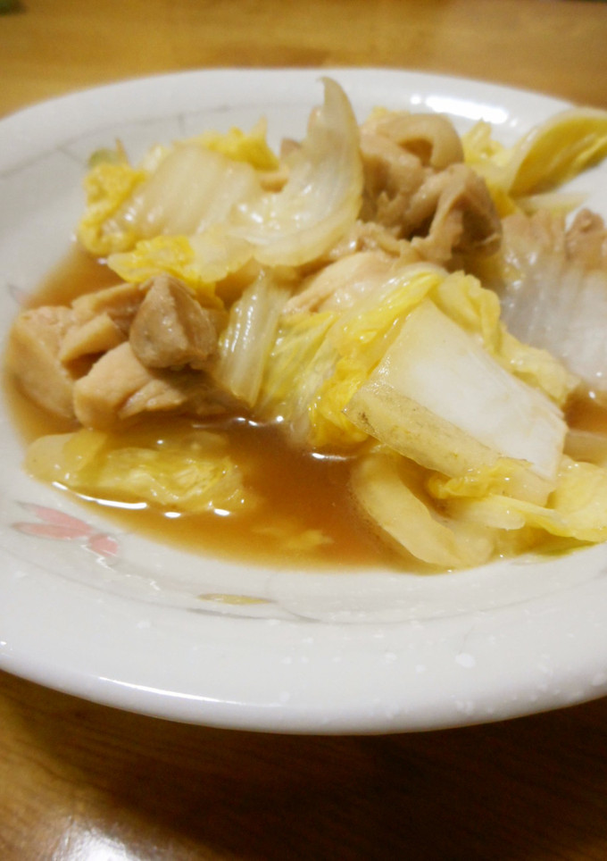 鶏と白菜の煮物-レシピのメイン写真