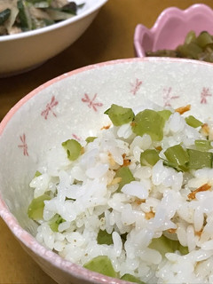 山椒青菜ごはん〜大根の葉で-レシピのメイン写真